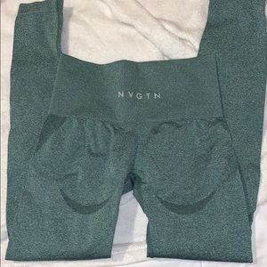 Nvgtn XS forest green contour seamless leggings